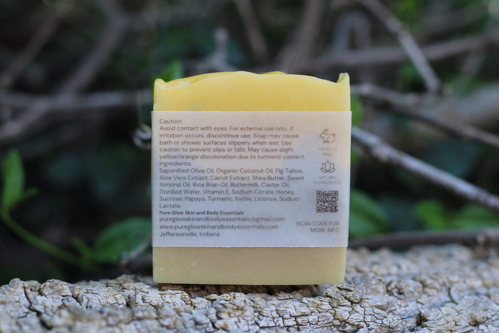 Papaya Nettle Glow Soap