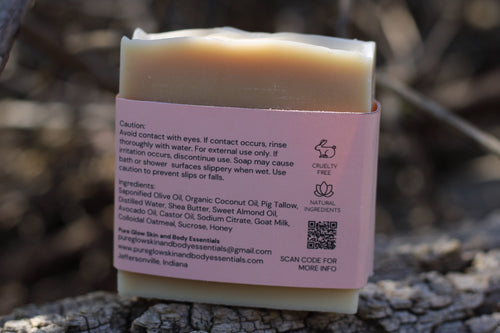 Honey Oatmeal Goatmilk Soap