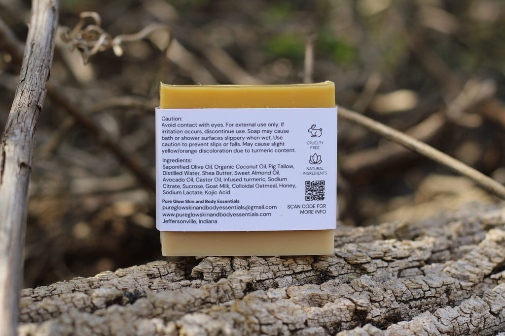 Turmeric Honey Oatmeal Soap