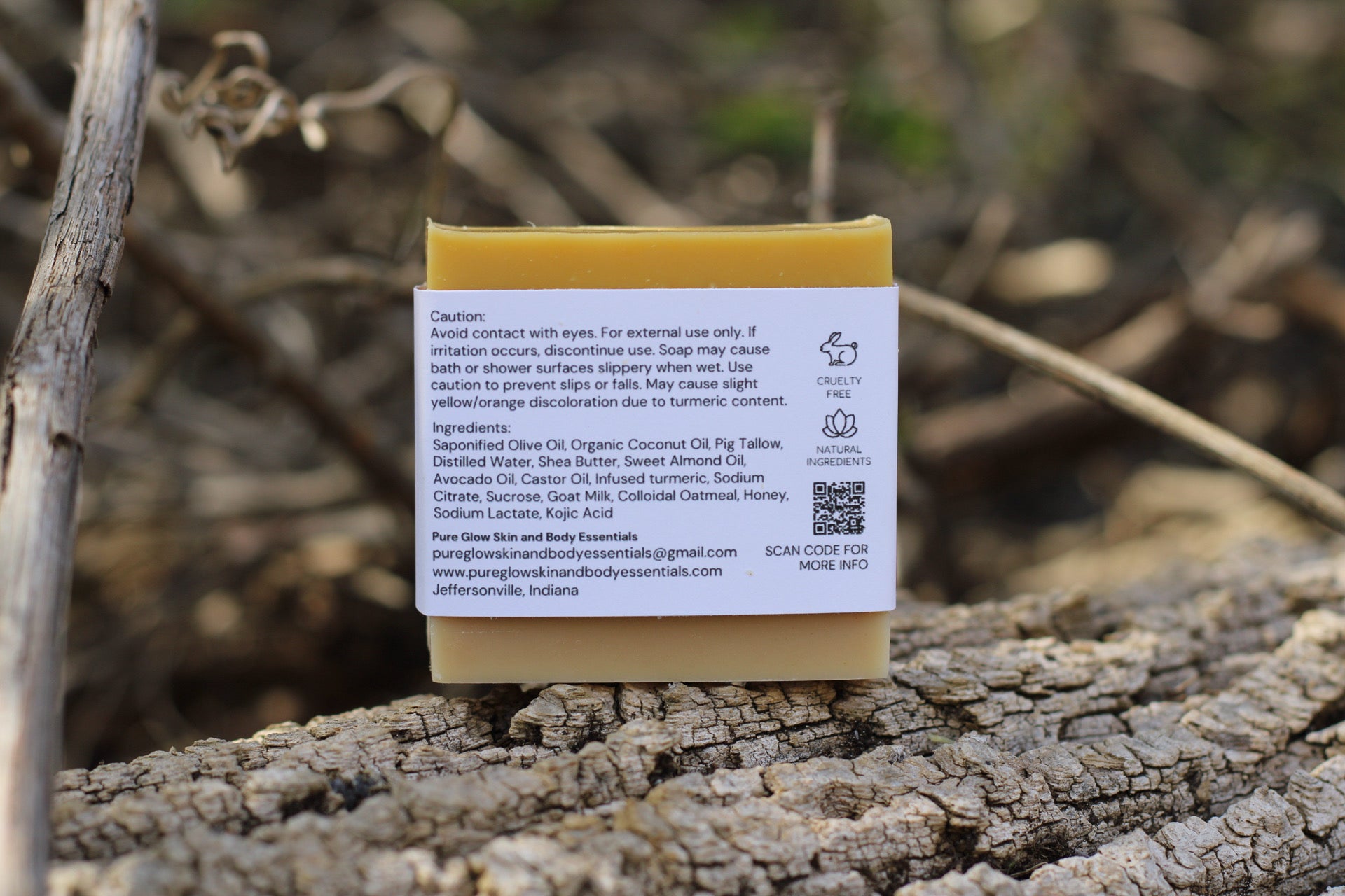Turmeric Honey Oatmeal Soap