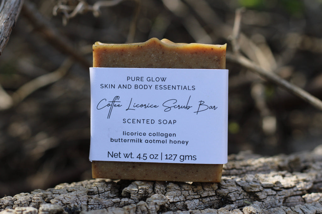 Coffee Licorice Scrub Bar
