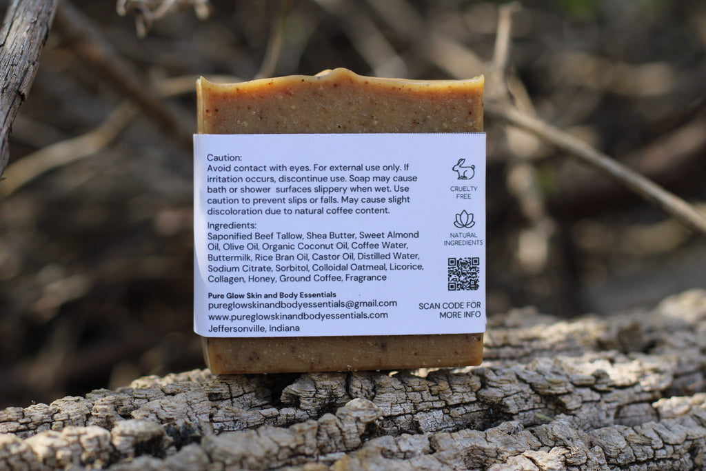 Coffee Licorice Scrub Bar